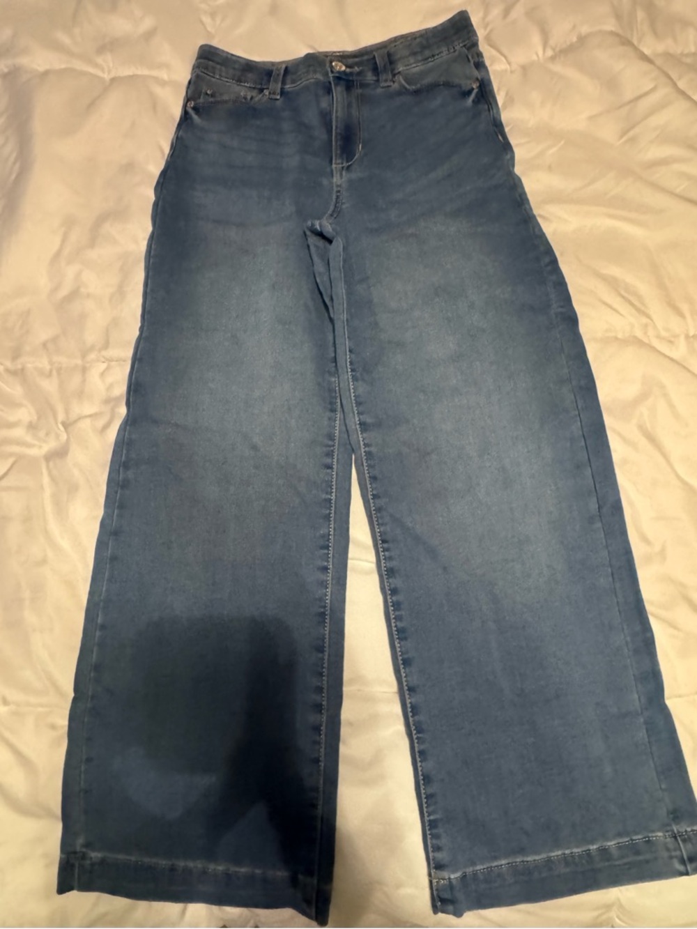 Jordache Wide Leg Jeans - Blue